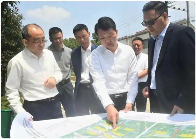 向斌巡查河、湖、林暨檢查防汛備汛工作